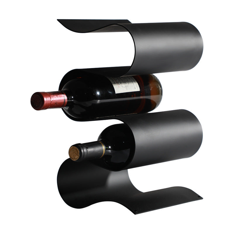 Wrought Iron Wine Rack