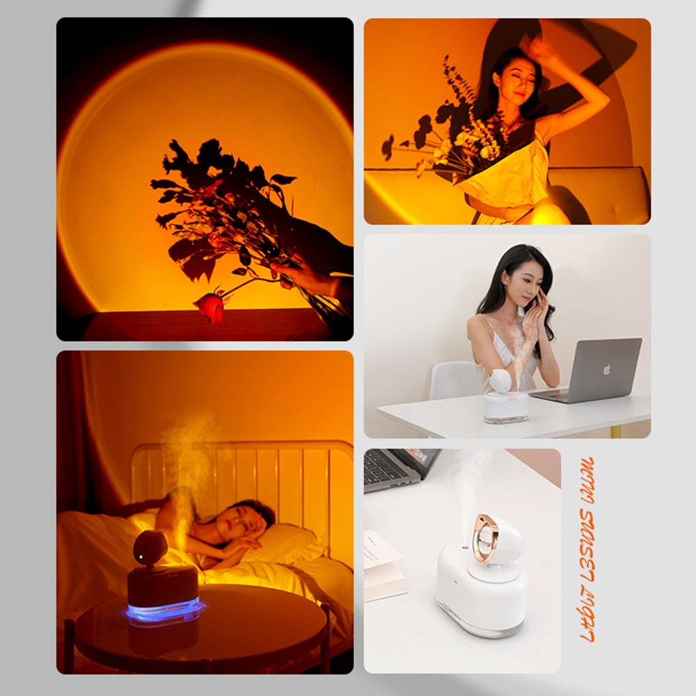 Mini Sunset Lamp Humidifier