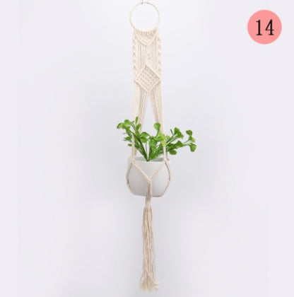 Macrame Plant Hangers Set